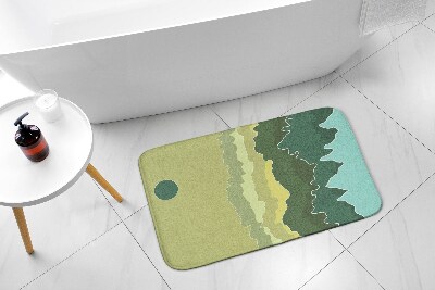 Badmat Bergen Abstractie