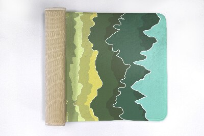 Badmat Bergen Abstractie