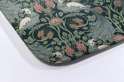 Luxe badmat Vogels Planten