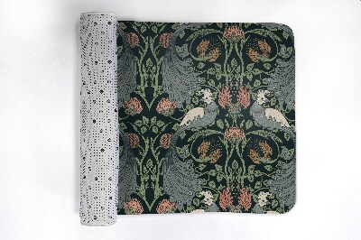 Luxe badmat Vogels Planten