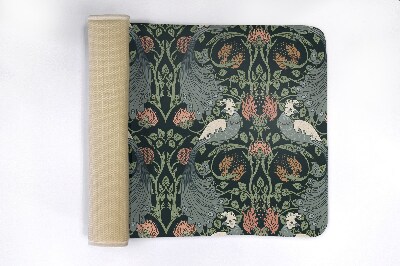 Luxe badmat Vogels Planten