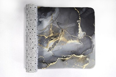 Badkamer mat Grijs marmer