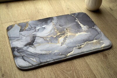 Badkamer mat Grijs marmer