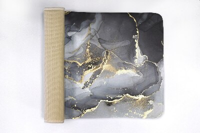 Badkamer mat Grijs marmer