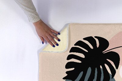 Badmat Monstera-blad