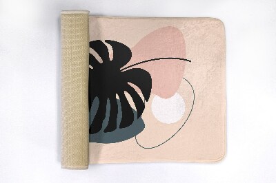 Badmat Monstera-blad