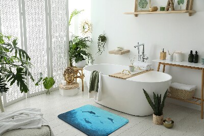 Luxe badmat Dolfijnen