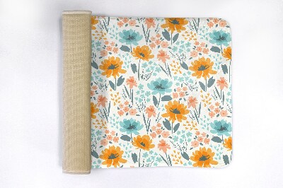 Badkamer mat Bloemenpatroon