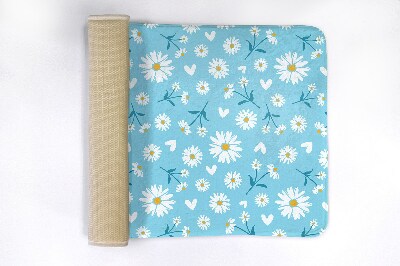 Luxe badmat Bloemenpatroon