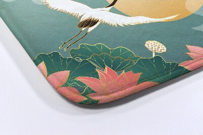 Badmat Vogels Bloemen