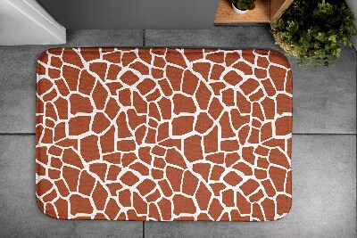 Luxe badmat Girafvlekken