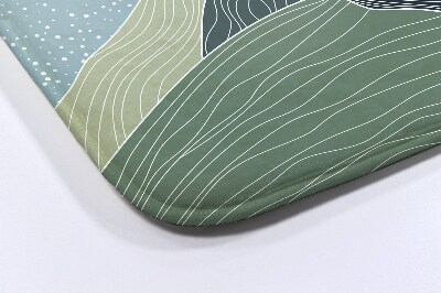 Badkamer mat Geometrisch landschap