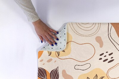 Badmat Bloemenabstracties