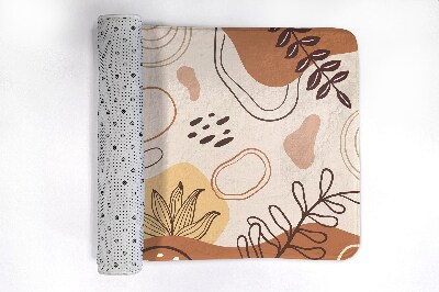 Badmat Bloemenabstracties