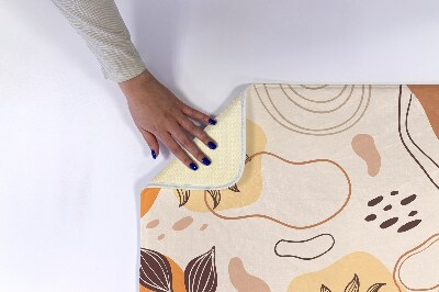 Badmat Bloemenabstracties