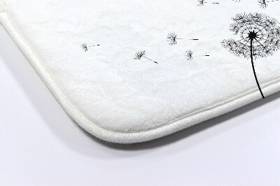 Luxe badmat Paardenbloembloemen