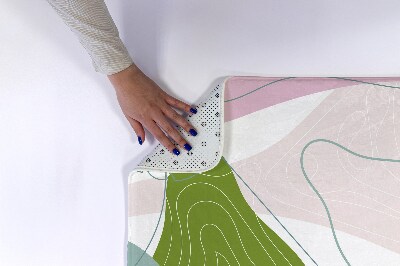 Luxe badmat Geometrische abstractie