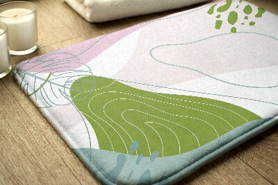 Luxe badmat Geometrische abstractie