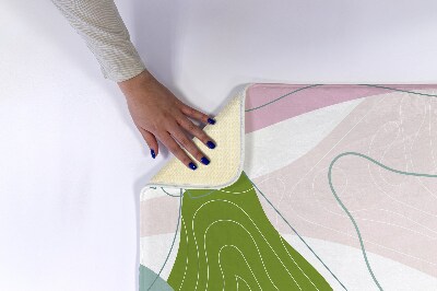 Luxe badmat Geometrische abstractie