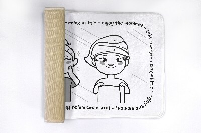 Badkamer mat Meisjes