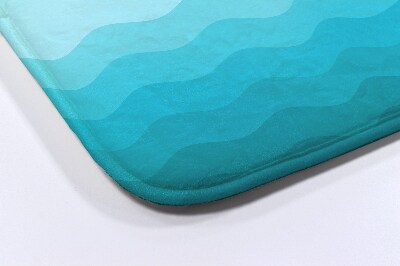 Luxe badmat Geometrische golven