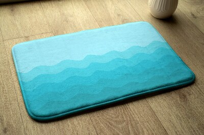 Luxe badmat Geometrische golven