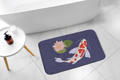 Luxe badmat Koi-vissen