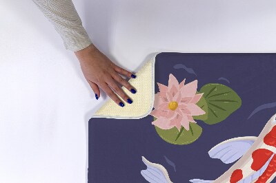 Luxe badmat Koi-vissen