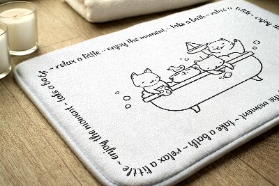 Badkamer mat Kittens Badkuip Bad