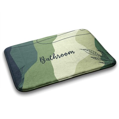 Luxe badmat Pastelgroen