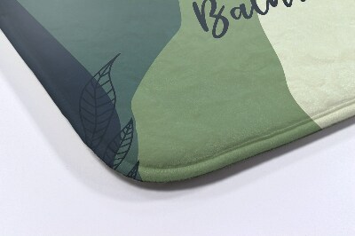 Luxe badmat Pastelgroen