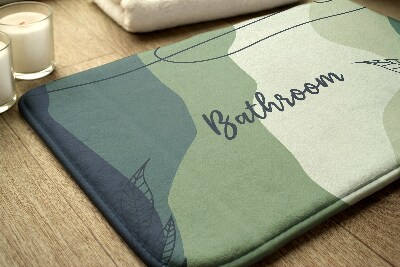 Luxe badmat Pastelgroen