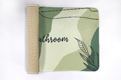 Luxe badmat Pastelgroen