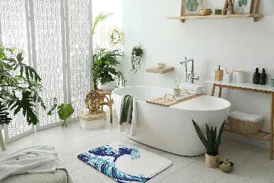 Badkamer mat Golf Oceaan Zee