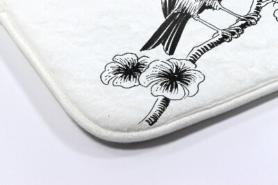 Badkamer mat Vogel op een boom