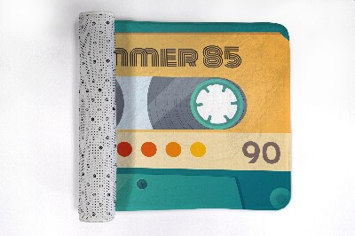 Badkamer mat Retro Cassette