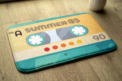Badkamer mat Retro Cassette