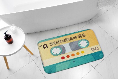 Badkamer mat Retro Cassette