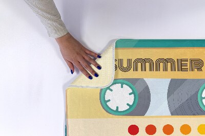 Badkamer mat Retro Cassette