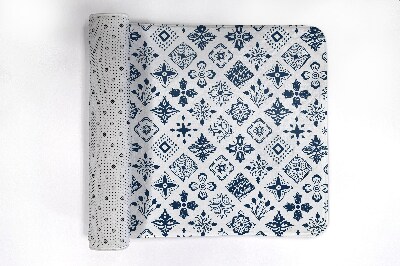 Badmat Bloemen Abstractie