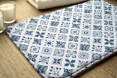 Badmat Bloemen Abstractie