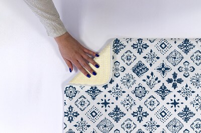 Badmat Bloemen Abstractie