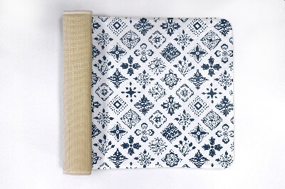 Badmat Bloemen Abstractie