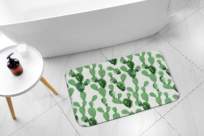 Luxe badmat Cactussenpatroon