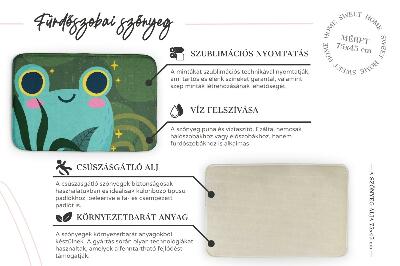 Badkamer mat Vogels Abstractie