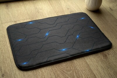 Luxe badmat Technologiepatroon