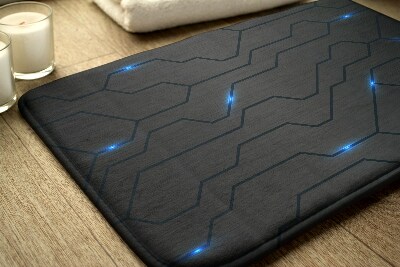Luxe badmat Technologiepatroon