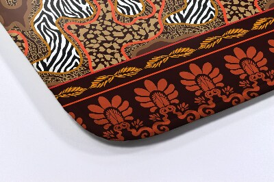 Badmat Afrika Dieren Abstract