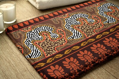 Badmat Afrika Dieren Abstract