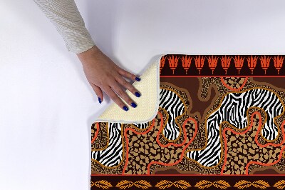 Badmat Afrika Dieren Abstract